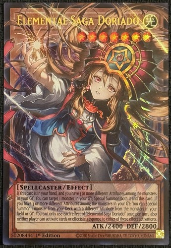 Ygo elemental saga doriado - elemental,